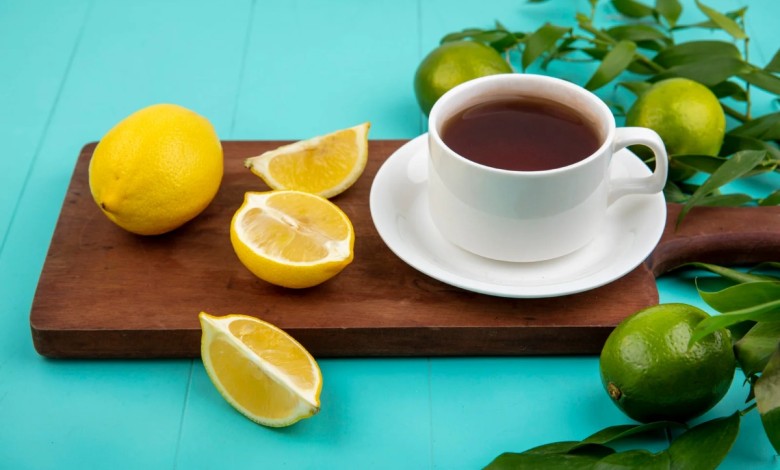 مصرف لیمو ترش به همراه چای آسیب هایی به همراه دارد!