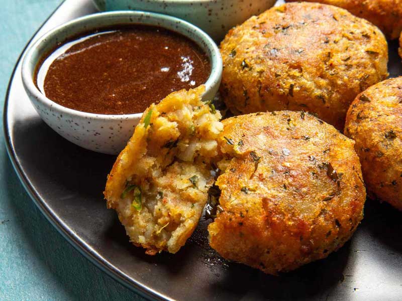 طرز تهیه کتلت کراچی (کتلت پنجابی خوشمزه)