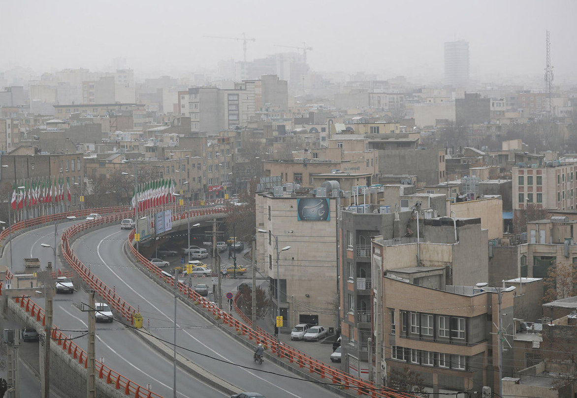 کاهش نسبی آلودگی هوا در ایران