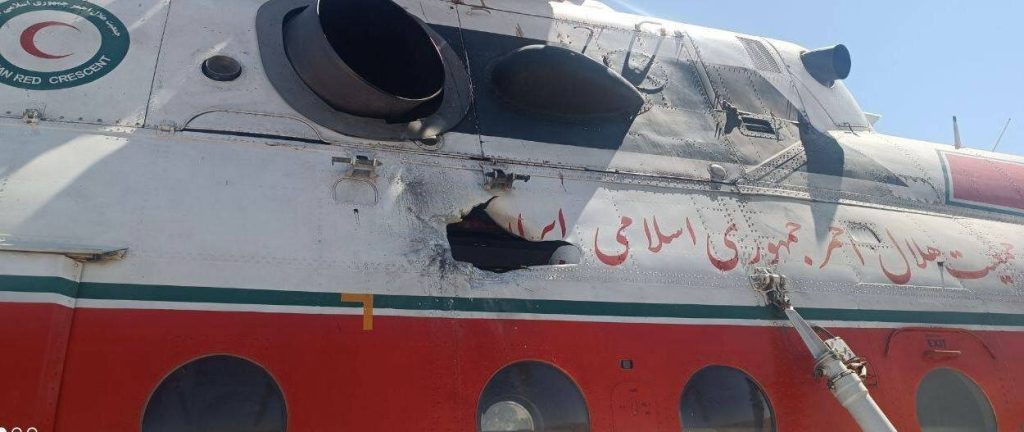 وخامت حال ۳ نفر از مصدمان حادثه سقوط بالگرد