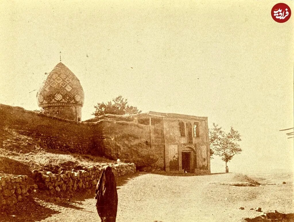 ببینید؛ امامزاده قاسم تجریش در دوران ناصرالدین‌شاه