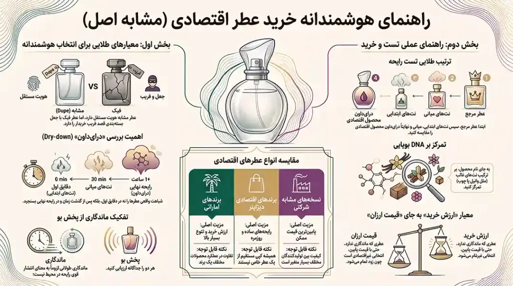 راهنمای انتخاب عطر اقتصادی